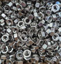 Sechskantmuttern DIN 934 A2 Edelstahl Mutter M1,6 M2 M2,5 M3 M4 M5 M6 M8 M10-M20