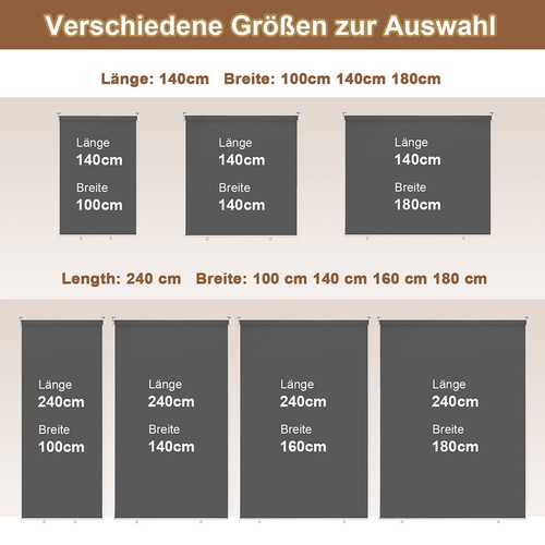 Senkrechtmarkise sonnenschutz - senkrechtmarkise,