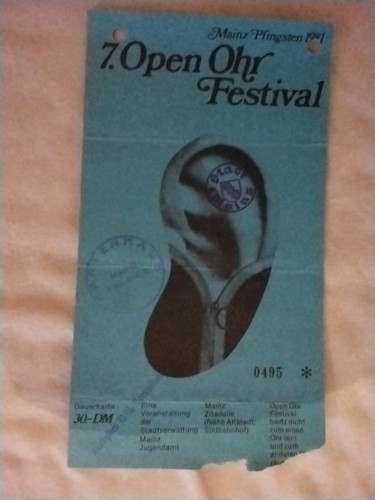 Festivalticket open ohr mainz - festivalticket,