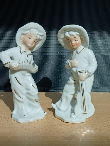 Porzellan figuren musiker - 2,