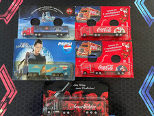 3 Coca Cola Sammeltruck, Weihnachtstruck 1 Pepsi Lara Croft OVP gebraucht