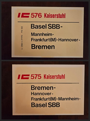 Zuglaufschild ic575 - zuglaufschild,