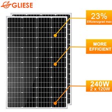 240W Solarmodul Solarpanel