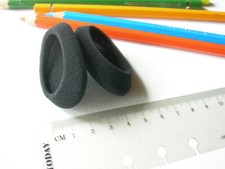 2 ovale Ohrpolster Schaumstoff passend an Sony MDR-101 Kopfhörer MDR101 MDR 101 