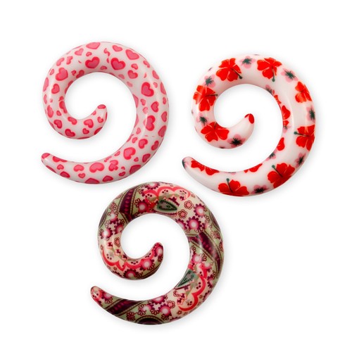 Dehnungsspirale acryl expander - dehnungsspirale,