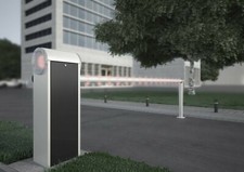 Elektrische Parkschranke 4m Marantec PA4 Aluminium LED Parkplatz Schranke Sperre