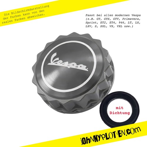 Vespa tankdeckel logo - m.,
