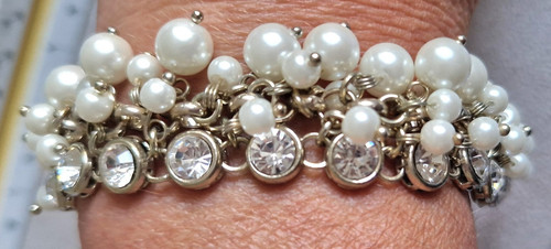 Vintage perlen kristall - perlen,