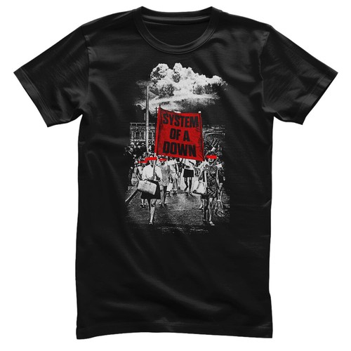 System down shirt - system,