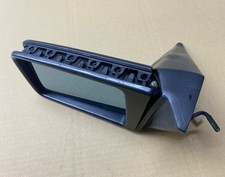 Mercedes W124 W201 190 Außen Spiegel Glas links beheizt manuell Schwarz TOP