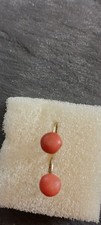 Ohrhänger Koralle (von der Großmutter)