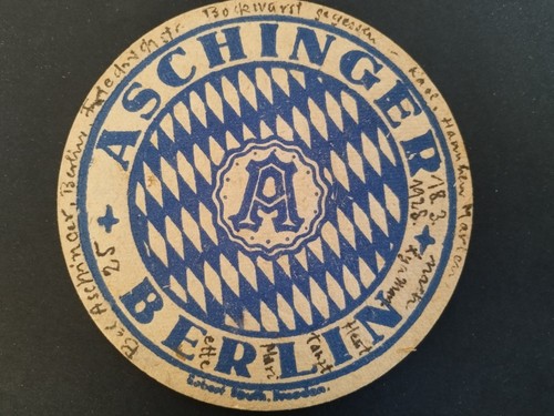 Bierdeckel aschinger - vk,