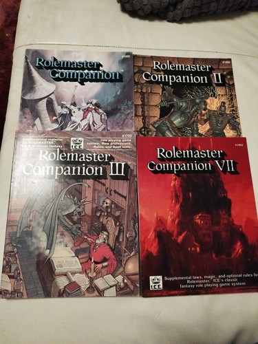 Rolemaster companion i - i.c.e.,