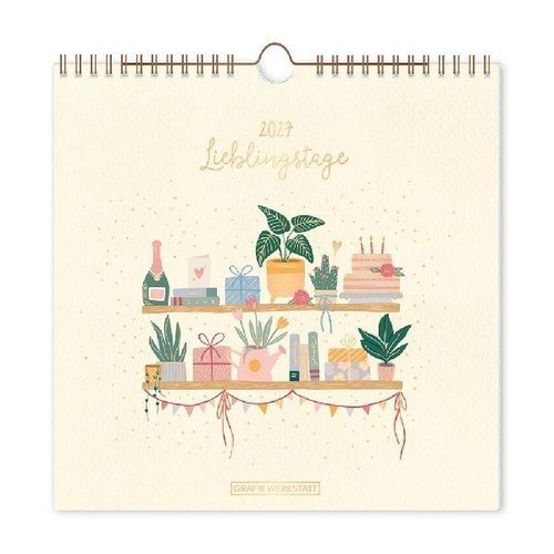 Wandkalender quadratisch 2027