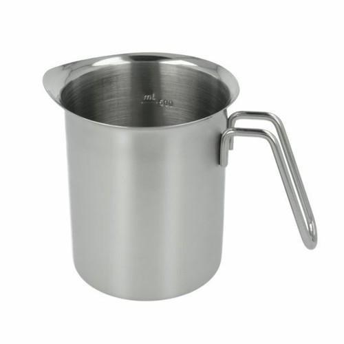 Edelstahl milchkrug mit - edelstahl,
