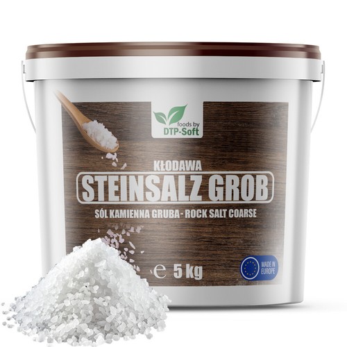 5kg steinsalz grob eimer - 5kg,