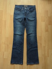 Levis Levi Strauss & Co. 315 Shaping Bootcut Damen Jeans Hose blau Größe 28 / 36