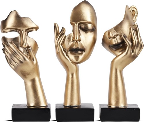 Kunststatue stück gold - 3,