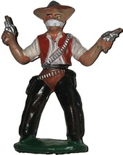 DDR INDIANER,COWBOY Nr.075 Bandit Bashan,seltene Farbe HEMD+MUNDTUCH WEIẞ,LP