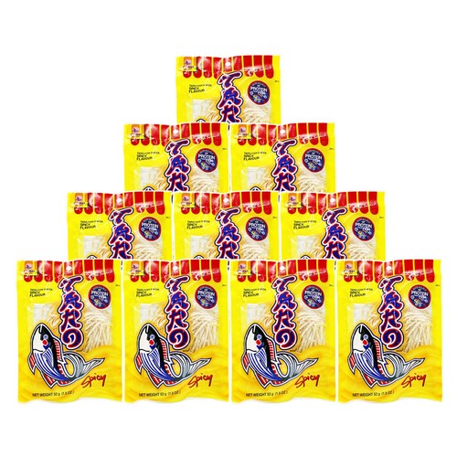 10x52g taro fish snack spicy - 10x52g,