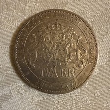 Schweden 2 Kroner 1897 Oskar