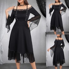 Damen Schulterfrei Spitze