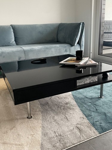 Couchtisch schwarz rechteckig