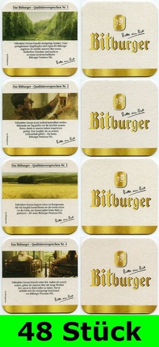 Stück bierdeckel bitburger - stück,