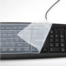 Universelle Desktop Tastatur Schutz Hülle Aus Silikon Protector Skin Klar