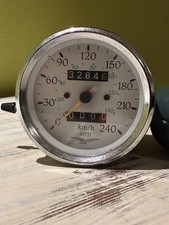 Orig. Moto Guzzi - Tachometer - VEGLIA/Italy - Km-Stand - 32845 - RAR
