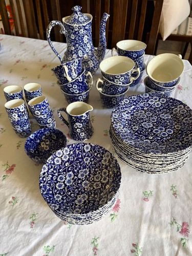 Service burleigh blue calico - service,