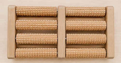 Holz fußmassagegerät mit - fußmassagegerät, 8