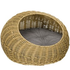 Rattan Katzenkorb Katzenhaus