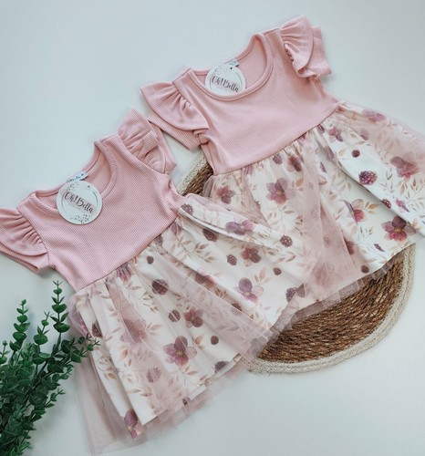Bella mädchen kleid rosa - oh,