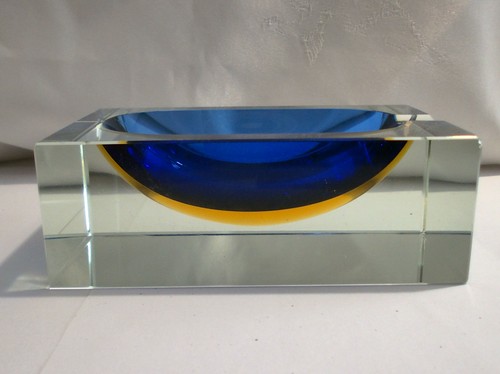 Murano block aschenbecher - block, b