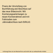 Praxis der Umstellung von