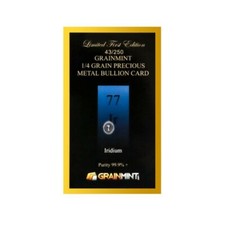 Iridium metall kristall - 10,