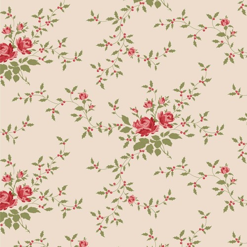 Tilda noel cream baumwollstoff - tilda,