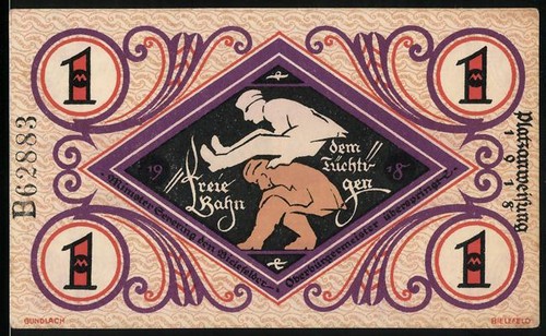 Notgeld bielefeld 1918 1 - notgeld, 1918,