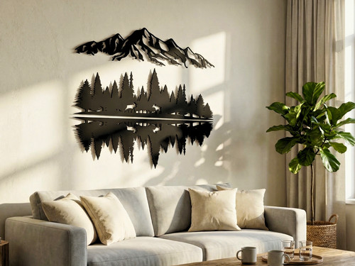 Berge wanddeko bilder 3d - ,,