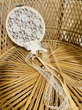 Kina Gecesi Süslü Tef Beyaz