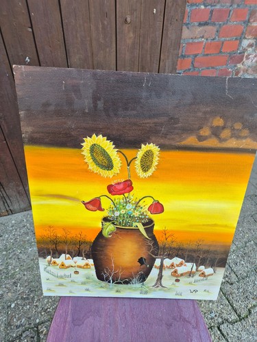 Bild auf holz - bild, gemalt