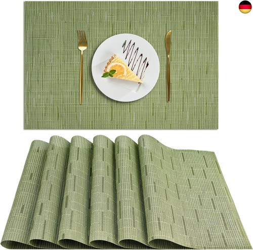 Auauy tischsets abwaschbar - tischsets, 6er