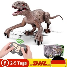 RC Dinosaurier Spielzeug Ferngesteuertes Dino LED Beleuchtung Brüllendes Gehen