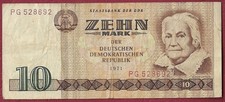 DDR 10 Mark Ro. 359a Serie PG