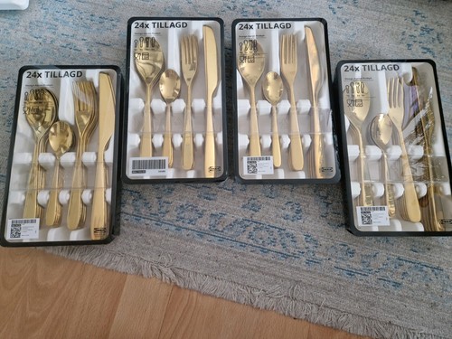 Ikea tillagd besteck - tillagd, 24