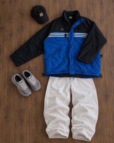 Vintage adidas quilted puffer - adidas,