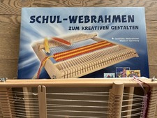 Qualitäts-Schulwebrahmen, Webrahmen Made in Germany, zum kreativen gestalten