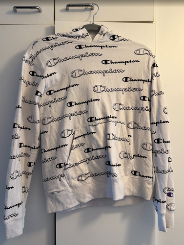 Champion hoodie weiß - weiß, xl