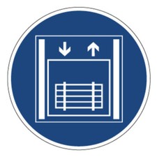 Aufkleber gebotszeichen - aufkleber,